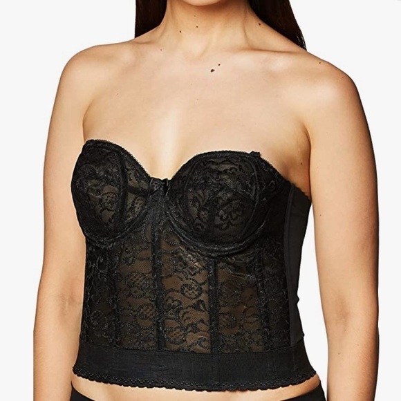 Goddess Lace Bustier Bra - Women's 48C - Picture 1 of 7